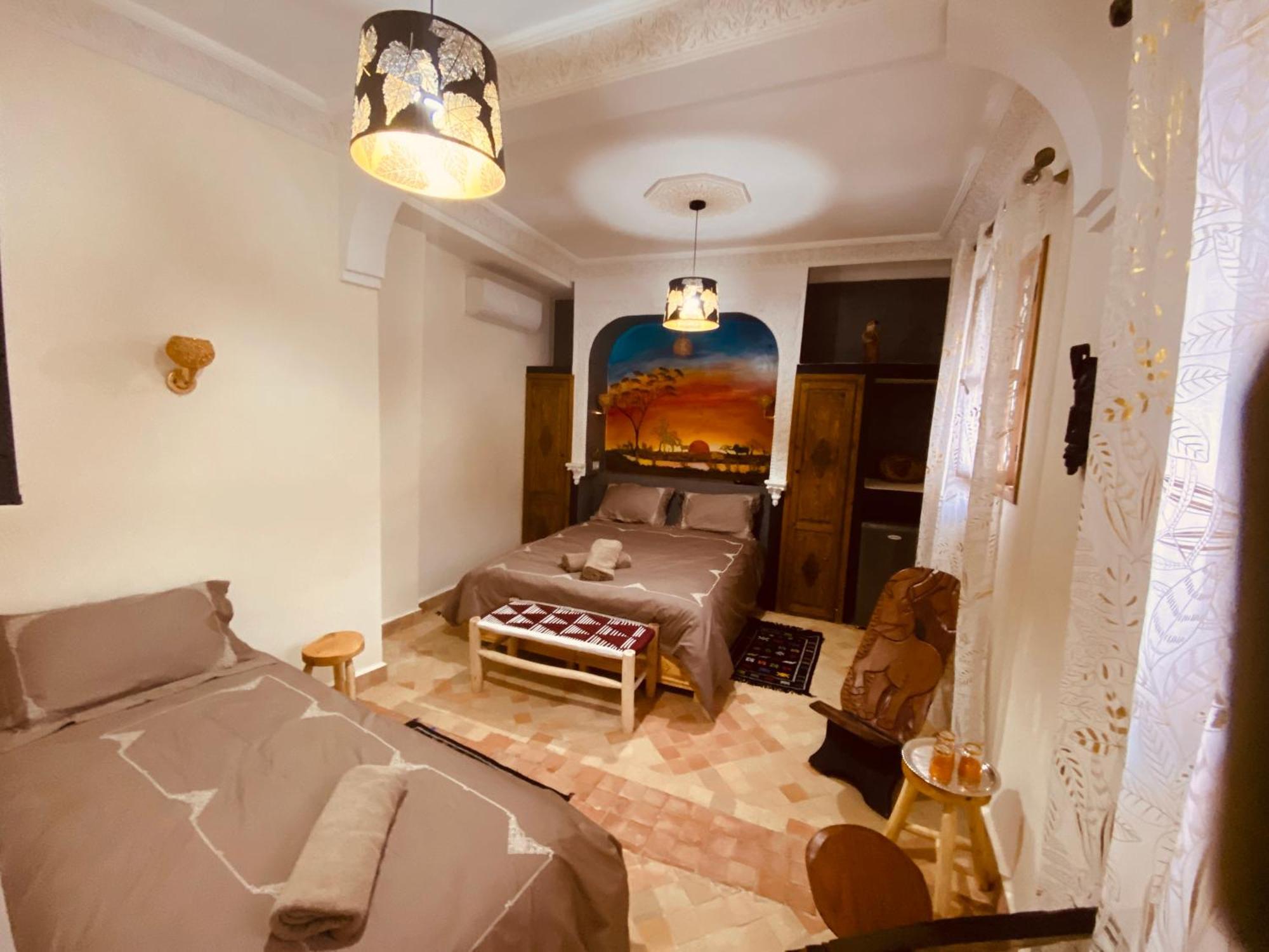 Riad & Spa Sous Le Soleil Chez Jerome Et Pamela Suite Africaine Marraquexe Exterior foto