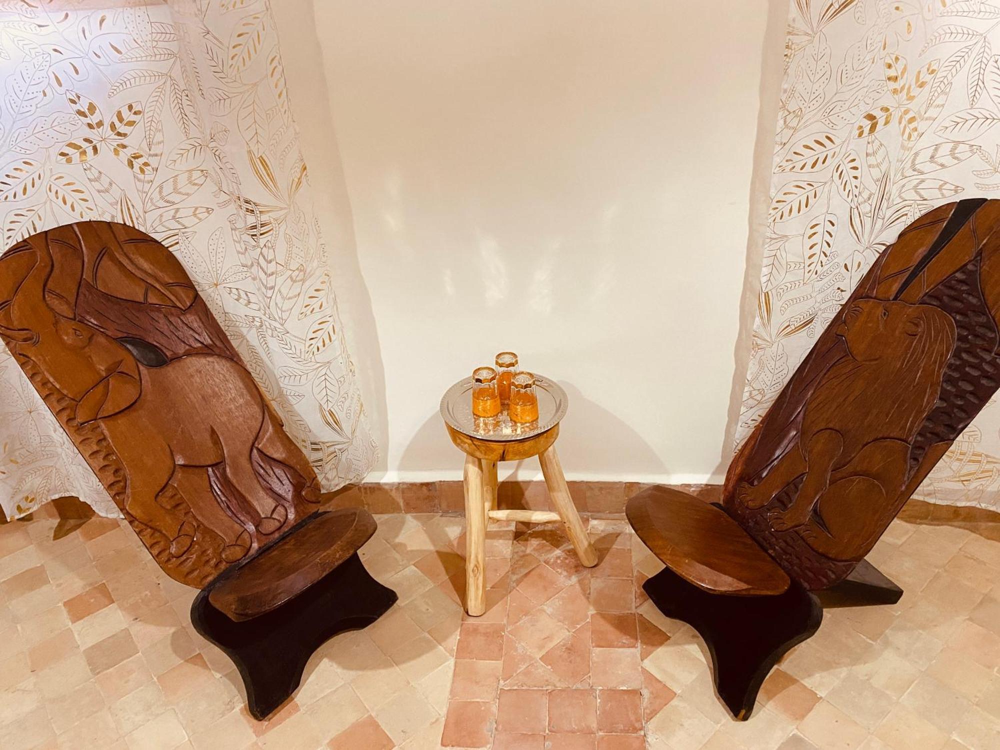 Riad & Spa Sous Le Soleil Chez Jerome Et Pamela Suite Africaine Marraquexe Exterior foto